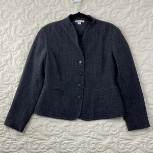 Coldwater Creek Dark Gray Blazer Size 8